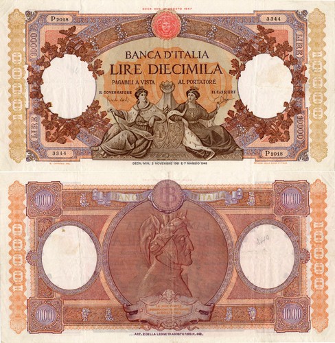 Italia repubblica 10 000 - -, 10.000