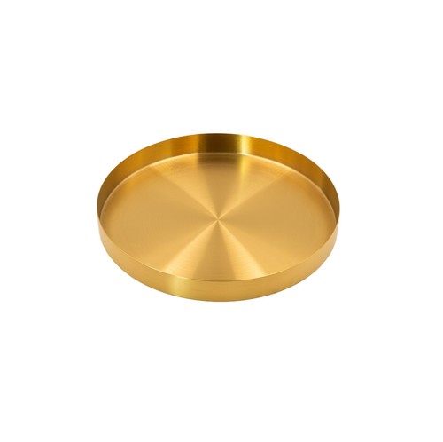 Vassoio grande rotondo - , oro