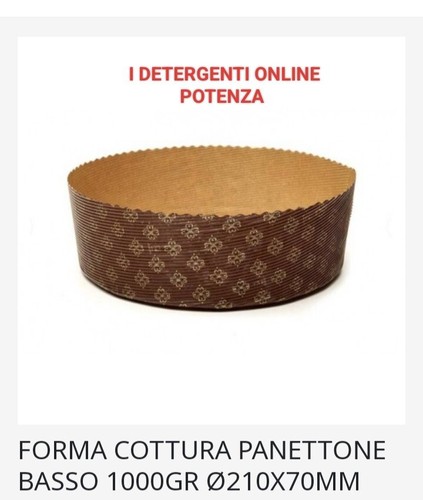 Stampi panettone kg1 pezzi - da,