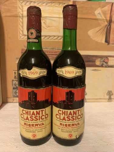 Vino 1969 chianti - 1x,