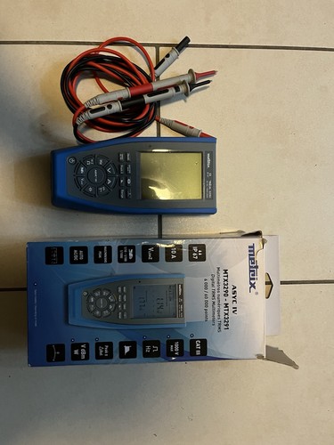 Multimètre metrix mtx - multimètre,