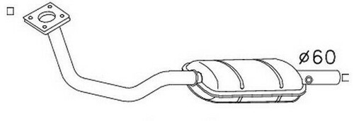 Catalizzatore volvo s40 v40 - volvo,