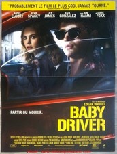 BABY DRIVER Affiche Cinéma