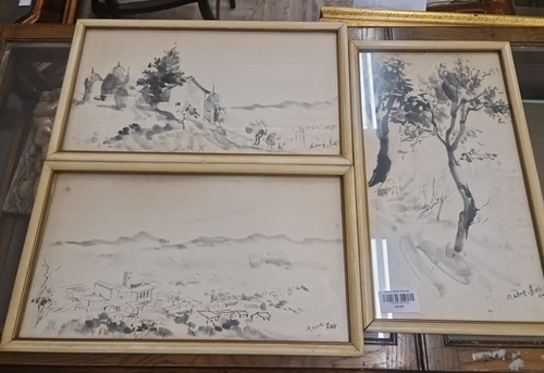Disegni tecnica mista carta - disegni,