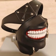 Maschera mezza faccia nera