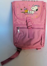 Borsa Zaino Vintage Snoopy Schulz scuola anni 80 Made in Italy Originale d'Epoca