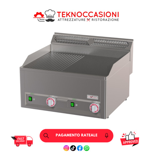 Frytop elettrico banco - elettrico,