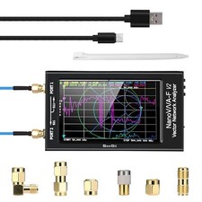 NanoVNA-F Analizzatore di rete vettoriale 50kHz-3000MHz HF VHF UHF VNA Antenna Analyzer