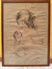 LITOGRAFIA “Maternità” Di