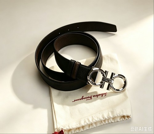 Ferragamo cintura uomo gancini - cintura,