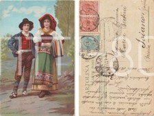 COSTUMI ROMANI - E. RICHTER