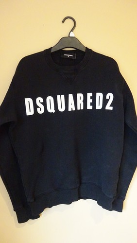 Felpa nera dsquared2 cool fit - nera,