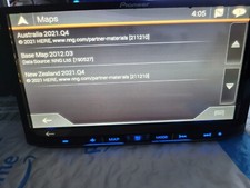 2021 Q4 AUSTRALIA NEWZEALAND GPS MAP/POI PIONEER AVIC-F77DAB PIONEER AVIC-F70DAB