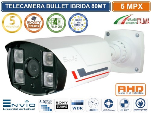 Telecamera ibrida bullet - telecamera,