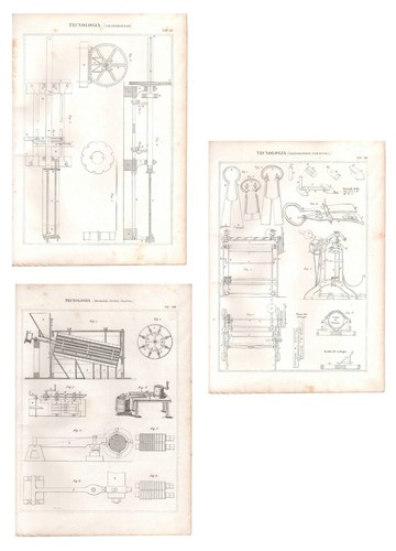 Stampe antiche meccanica - stampe,