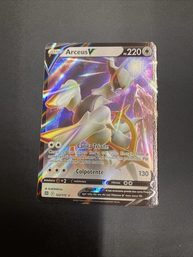 Pokemon card arceus 122 172 - arceus, -122/172