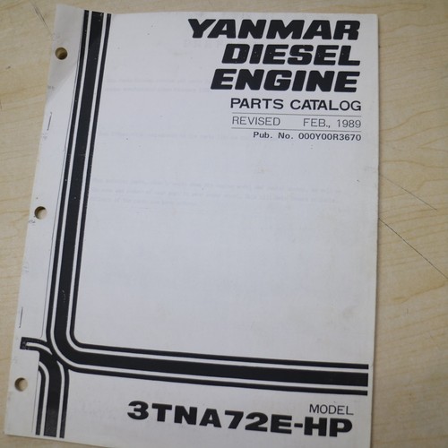 Yanmar 3tna72e motore - 3tna72e-hp,