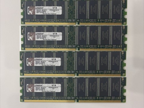 Kingston ddr400 1x4 - kingston, gb