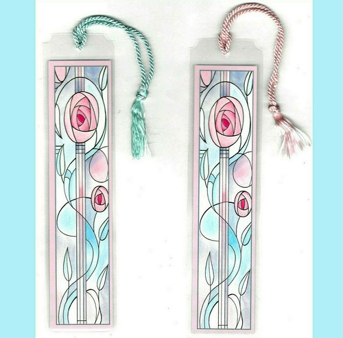 Segnalibro art deco rennie - segnalibro,