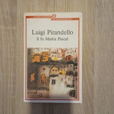 MONDADORI LUIGI PIRANDELLO - IL FU MATTIA PASCAL - OSCAR COLORE ROSSO 9788804307