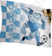 Bandiera Ssc Napoli 100x135 Cm