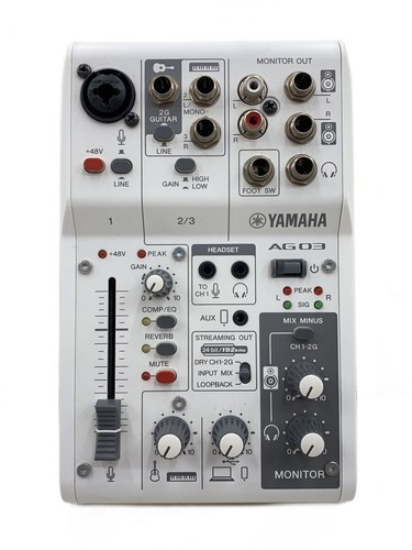 Miscelatore yamaha ag03 - yamaha,