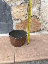 Antico pentolino in rame