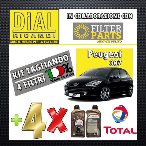 Kit tagliando 4lt olio - kit,