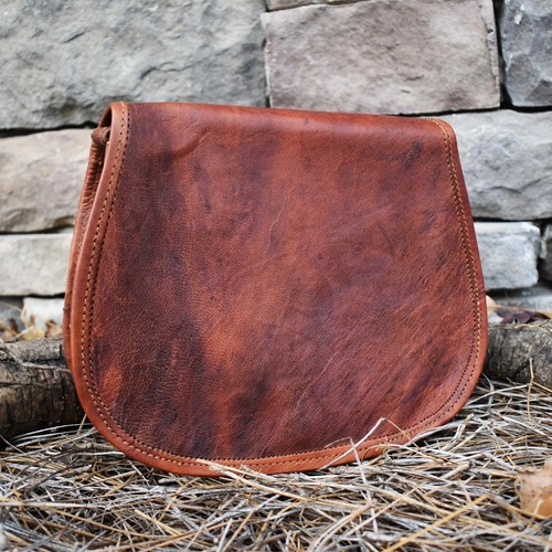 Borsa tracolla vera pelle - a,