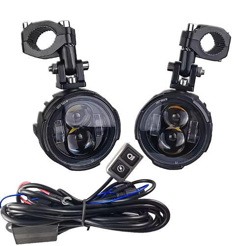 Coppia fari led per moto - coppia,