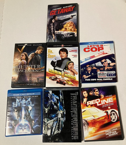 Dvd blue ray - lot, 7: