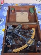 sestante nautico Bell Pattern Mark III Sextant antiquariato oggeti scientifici