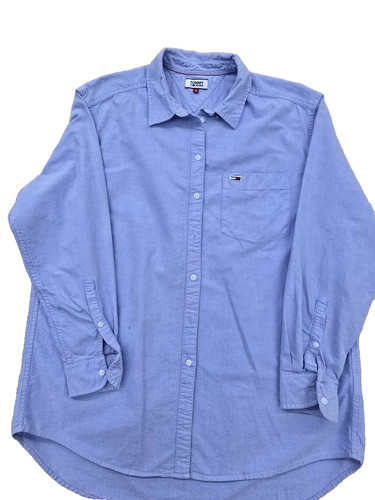 Camicia tommy jeans blu - tommy,