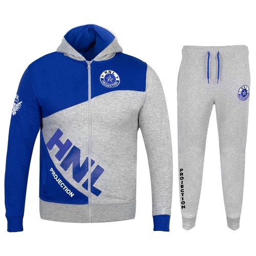 Tuta unisex grigia blu per - tuta,