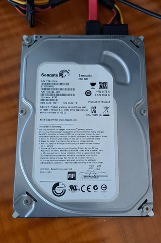 Hdd seagate barracuda - barracuda, hard