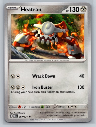 Heatran 068 131 evoluzioni - 068/131,