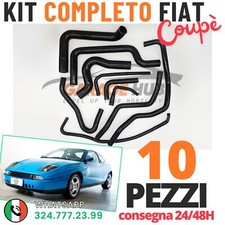 Tubi in silicone Motore SET COMPLETO 10 pezzi FIAT COUPE 2.0 20V GT 96-00 TURBO