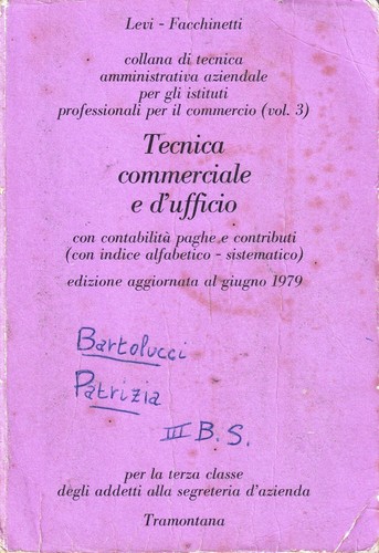 Tecnica commerciale - , e