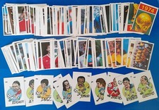 Lotto 200 Figurine diverse Calciatori Lampo Flash Mexico 86 New con velina