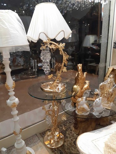 Tavolino salotto oro - oro, lume