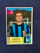 CALCIATORI MIRA 1965/66 INTER SANDRO MAZZOLA NUOVA DA BUSTINA MAI ATTACCATA