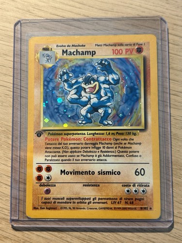 Machamp 102 holo set - machamp, 8/102