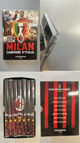 Box dvd milan campione - dvd,