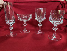 Servizio 48+5 Bicchieri in cristallo anni vintage