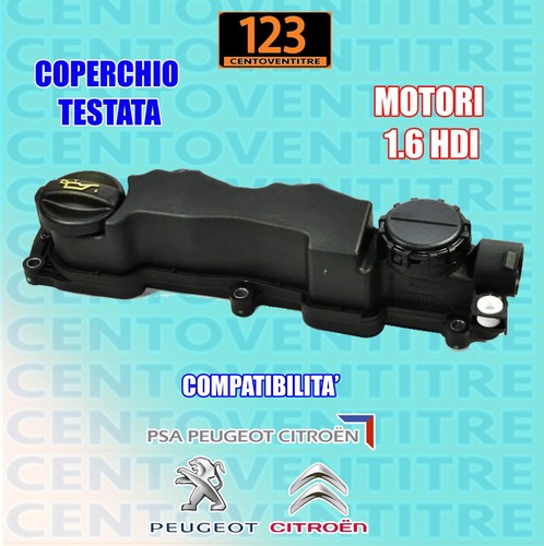 Coperchio testata motore - coperchio,