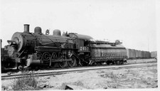 OE827 RP 1938/60s SOUTHERN PACIFIC RR 280 LOCO #2617 DERAILED TENDER TAYLOR YARD
