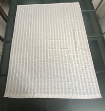 TENDA A PACCHETTO BIANCA CON MOTIVO A RIGHE LARGH. 185 cm ALTEZZA 255 cm CIRCA