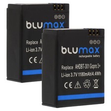 2x Blumax batteria per GoPro