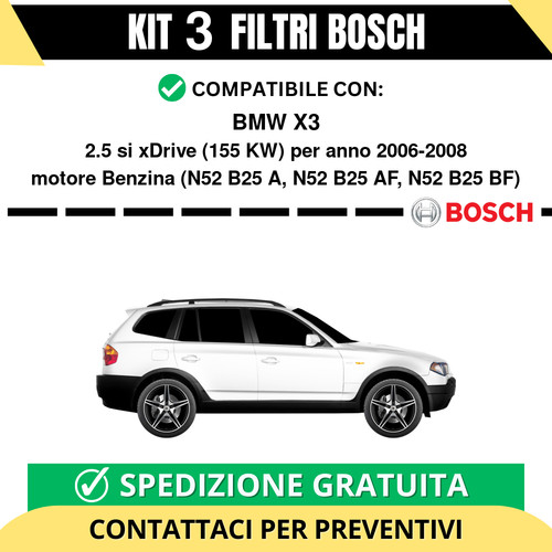 Kit bosch filtri - kit,