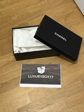 SCATOLA CHANEL GIFT BOX CHANEL Originale Scarpe Ecc  33,5x21,5x13  Gucci